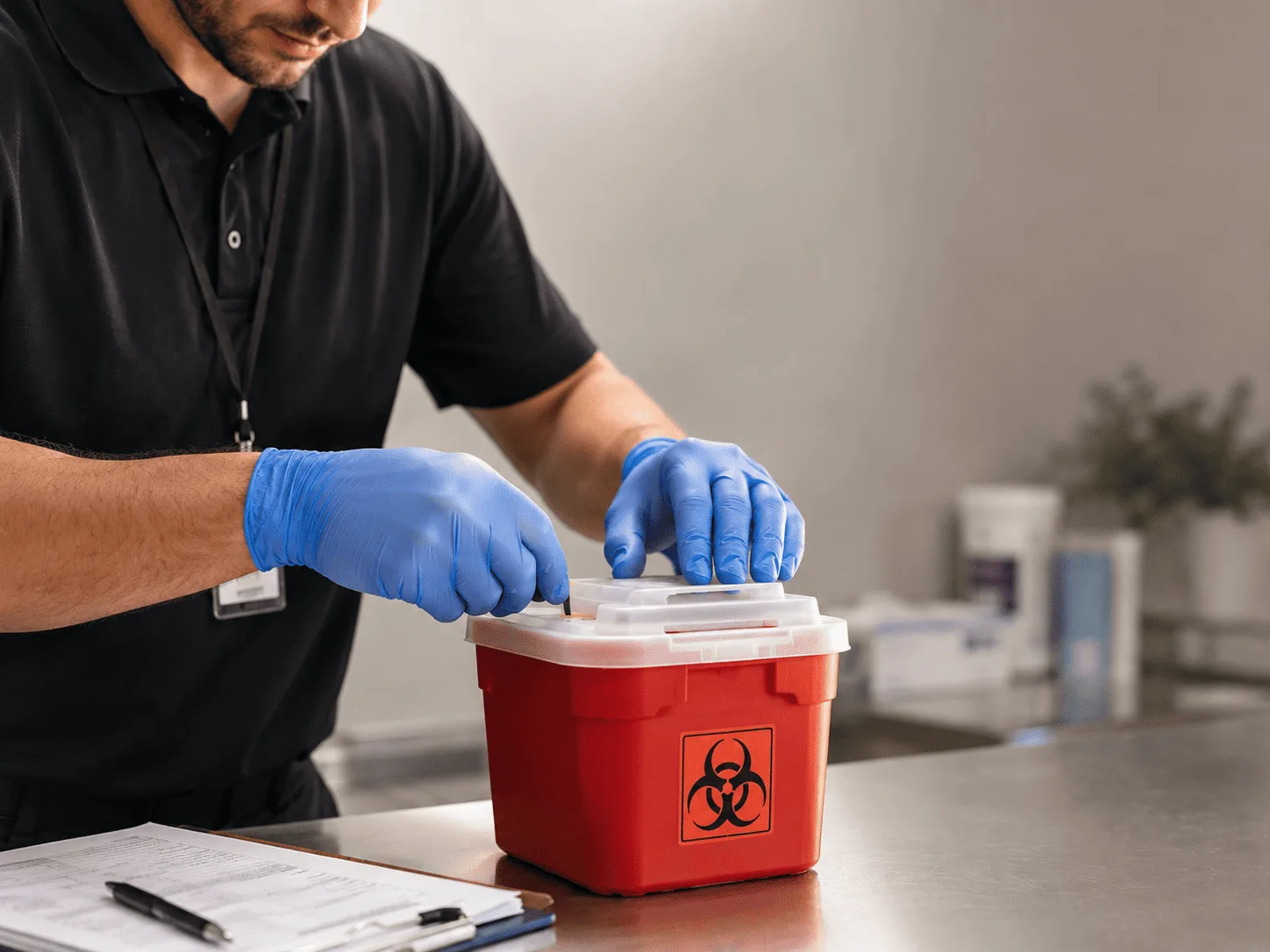Why choose Sharps Waste Disposal in Pennock, MN